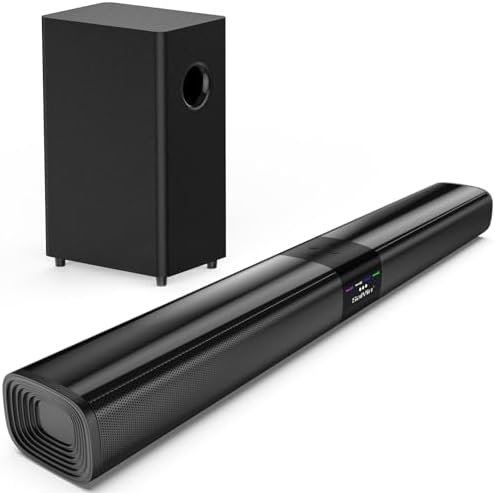 Saiyin Sound Bar for Smart TV with 5.25 Inch