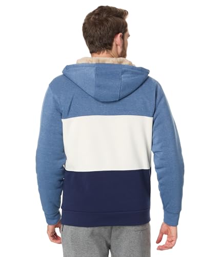 U.S. POLO ASSN. Men's USPA Color-Block Full Zip Sherpa Hoodie2