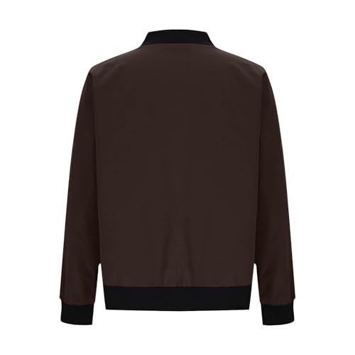 Bomber Jacket Women Fashion 2025 Fall Jackets Long Sleeve Casual Lightweight Outerwear Coat Windbreaker Outfits3