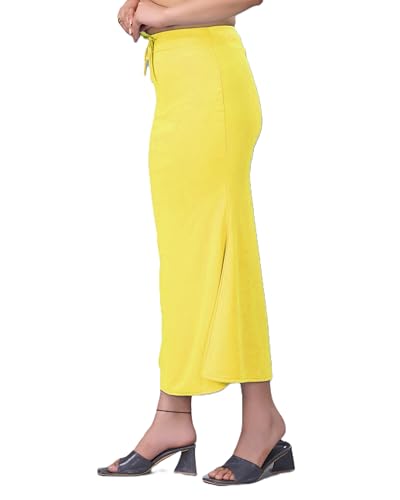 Image of LADLA FASHION] Women's Saree Shapewear - Mermaid Cut Saree Shaper Petticoat with Side Slit,