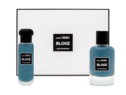 Mon Destin Bloke Eau De Parfum 100ML + 30ML Perfume Gift Set For Women and Men (Inspired by MB Legend Intense)