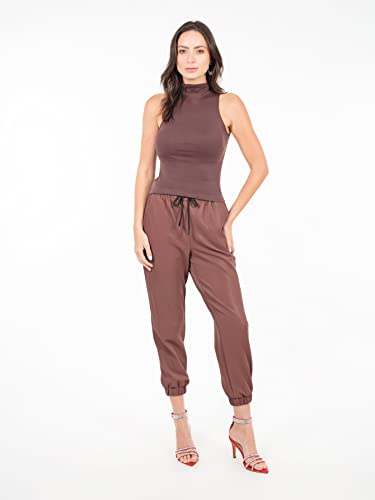 Kit 3 Cacharrel Smirna Gola Alta (Branco, Vinho, Marrom, G)