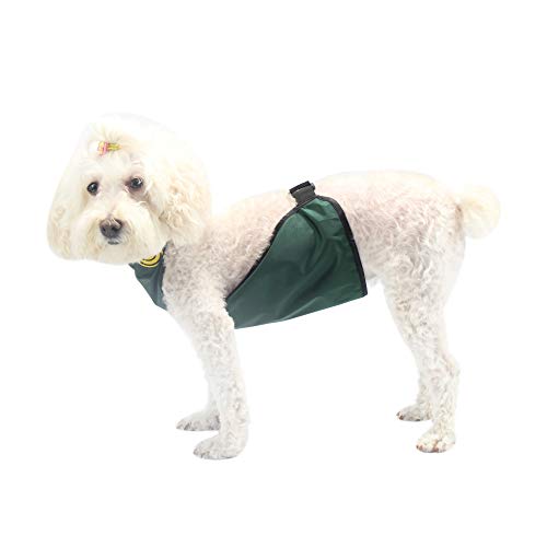 Dog Harness, Chest and Belly Protector Pet Vest Harness Breathable Waterproof for Dogs Cats Corgi (Medium, Green) - Image 2