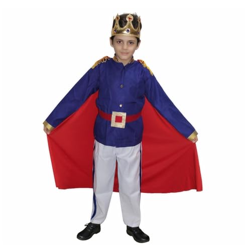 Image of Kaku Fancy Dresses Christmas Costumes for Kids, Nativity Set for Boys & Girls, Christmas Theme Dress - Mother Merry, Shepherd, Wise Men, Priest, Fairy Angel, Prince Costume for Boys & Girls
