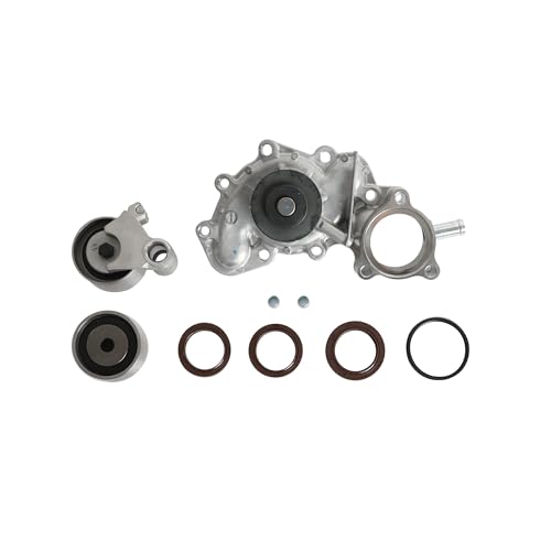 Image of TKT-025 Engine Timing Belt Kit with Water Pump & Valve Cover Gasket Set - Compatible with Select Toyota 4Runner, T100, Tacoma, Tundra
