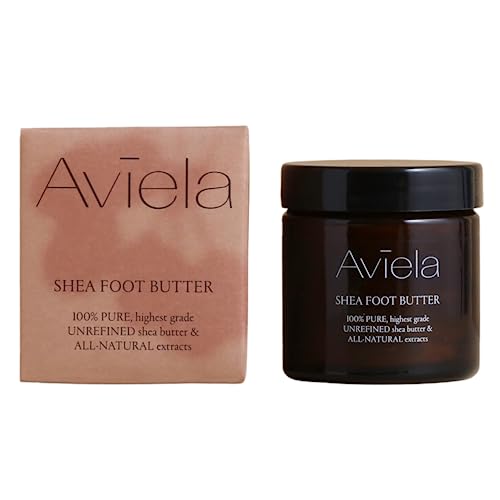 Aviela Shea Butter Foot Cream For Very Dry Feet & Cracked Heels