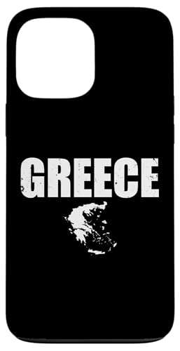 Greece Grecia Vintage Mapa Griego Carcasa para iPhone 13 Pro MAX