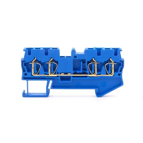 Connecteurs de fils ST-2.5-QUATTRO bleus à ressort à 4 conducteurs pour un câblage rapide