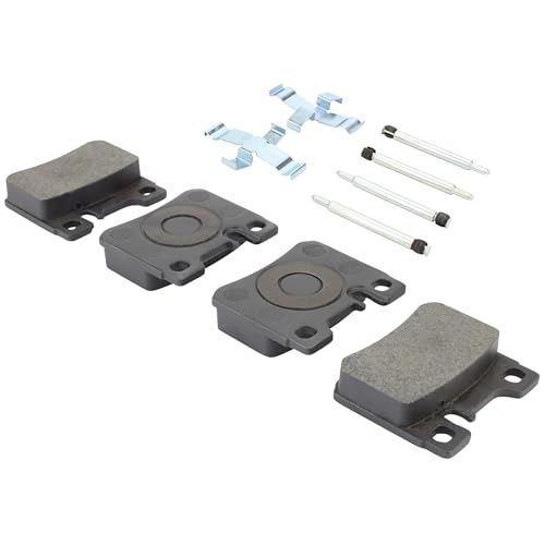 Image of QUALITY-BUILT Rear Semi-Metallic Brake Pads, Premium 1001-0620M, Compatible with 1986-1997 Mercedes-Benz (190E,300E,C220,C280,C36 AMG)