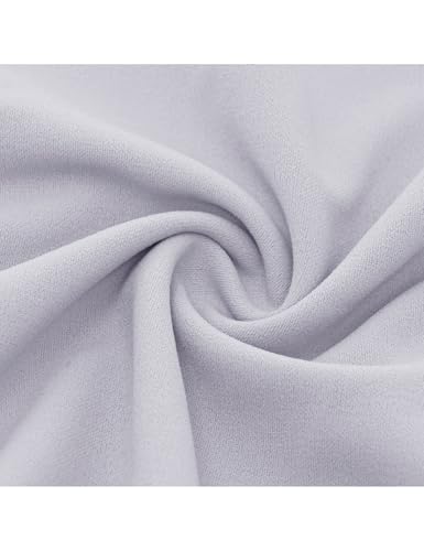 Image of HomRain Women's Church Dresses Modest Bell Sleeve Wedding Guest Cocktail Tea Party Vintage Evening Dress