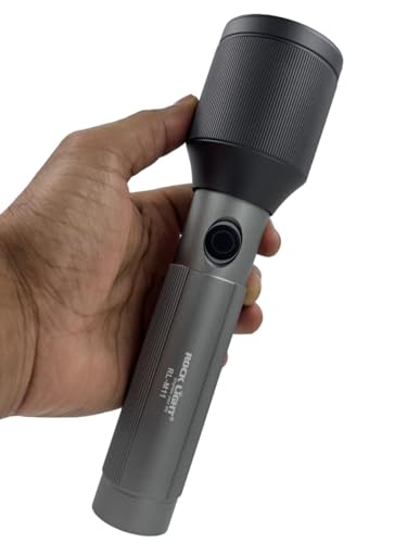 Image of RL-M11 Rechargeable, 100W Torch Light High Power, 1000 Lumens Super Bright Emergency Flashlight, 900M Coverage, 2000mAh Battery, Telescopic Zoom, Aircraft Aluminum Body, LED Flash Light