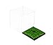Better Display Cases Clear Acrylic Golf Ball Display Case with Turf Base (A046-CTB)