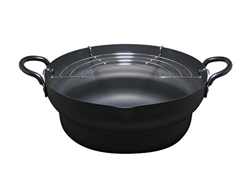 匠 日本製 天ぷら鍋 段付き 24cm IH対応 マグマプレート TAKUMIJAPAN 鉄製 MGTE24