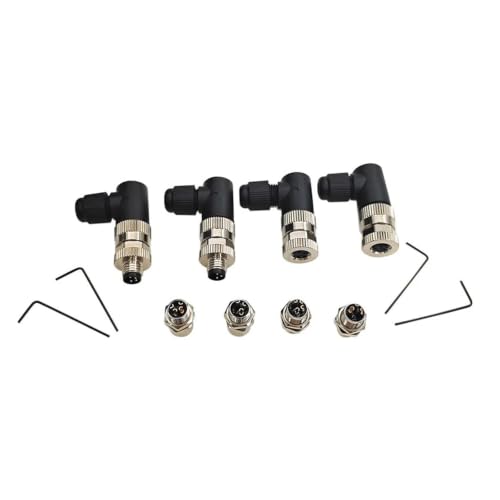Conectores M8 para espacios reducidos con protección impermeable de 3 pines 7