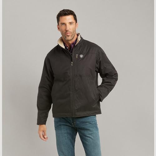 ARIAT Men's Grizzly Canvas Jacket3