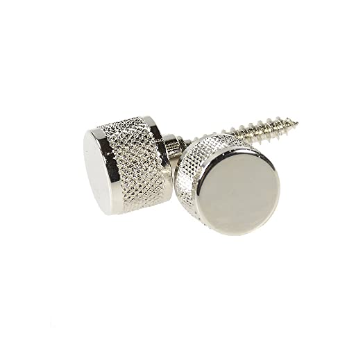 Fender Gretsch Chrome Guitar Strap Buttons #TOP1