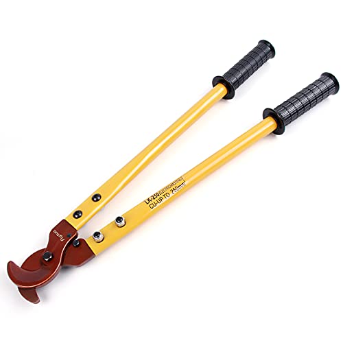 Flytuo Lk-250 Heavy Duty Cable Cutters, Multifunctional Labor-Saving Long Arm Wire Cutter Pliers, Electrical Heavy Duty Cable Cutters For Cutting Copper And Aluminum Cable Up To 250Mm² #TOP8