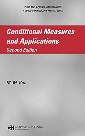 Conditional Measures And Applications