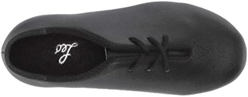 Leo Girl's Jazz TAP Dance Shoe, Black, 13 Medium US Little Kid | Image 4