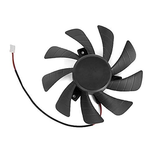 inRobert 85mm 2Pin Video Card Cooling Fan Replacement for Zotac GTX Gaming GTX 1650 Graphics Card