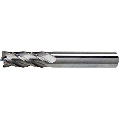 Image of Steelex D2711 Long Solid Carbide End Mill, 3 /8-Inch by 4 Flutes
