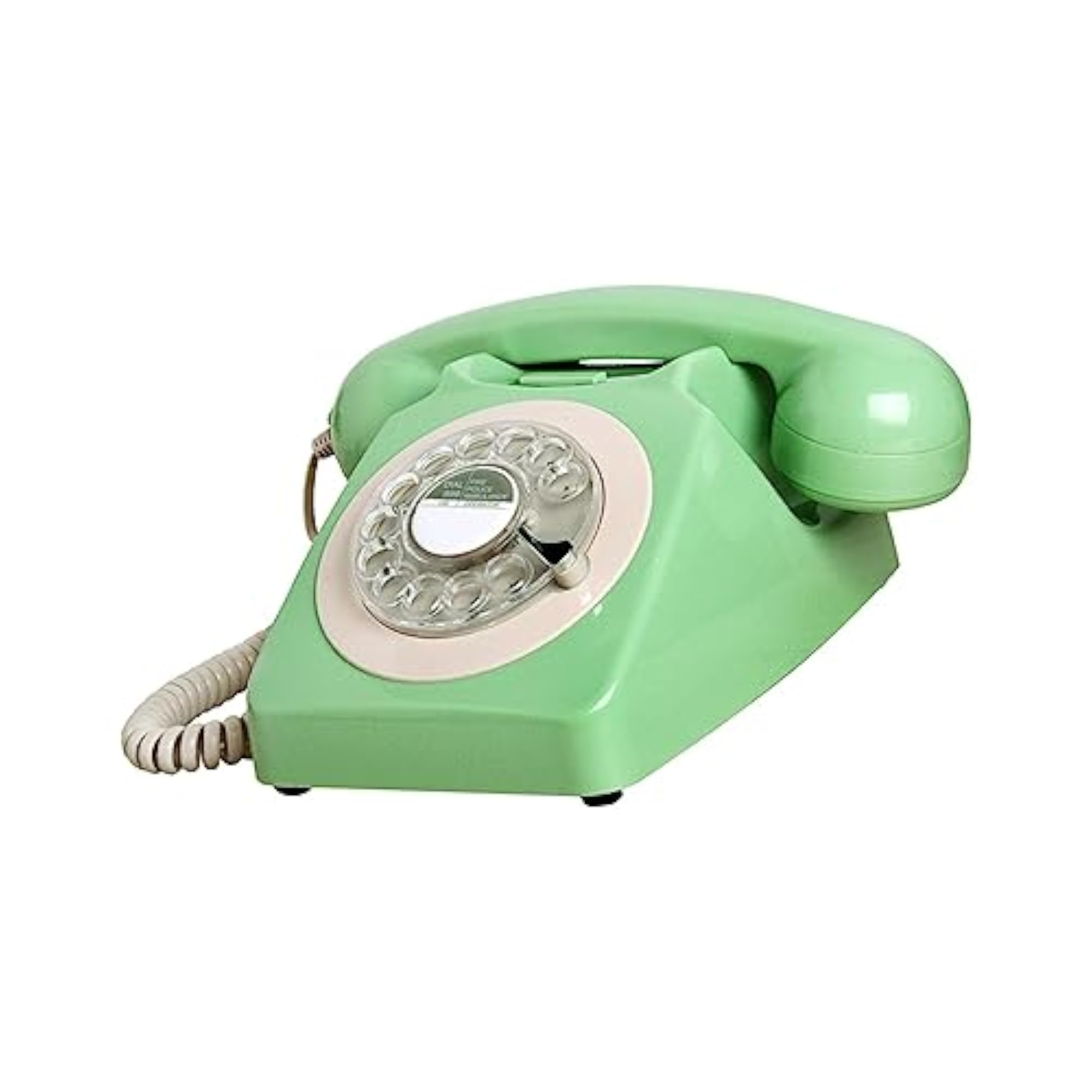 Retro Landline Phone 1960's Style Decorative Green