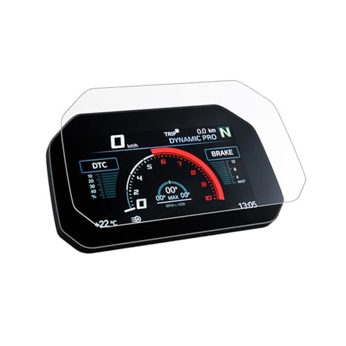 Film moto R1300GS protection tableau de bord TPU ecrans anti-rayure