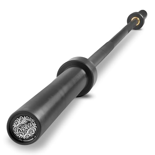 XMARK Zydeco Deadlift Bar, 20kg Olympic Barbell, 27mm Whip Shaft, Powerlifting Deadlift Bar for Progressive Pulls and Maximum Load