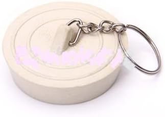 Drain Plug Rubber Stopper Keychain for Kitchen Bathroom Bathtub Sink Wash Basin