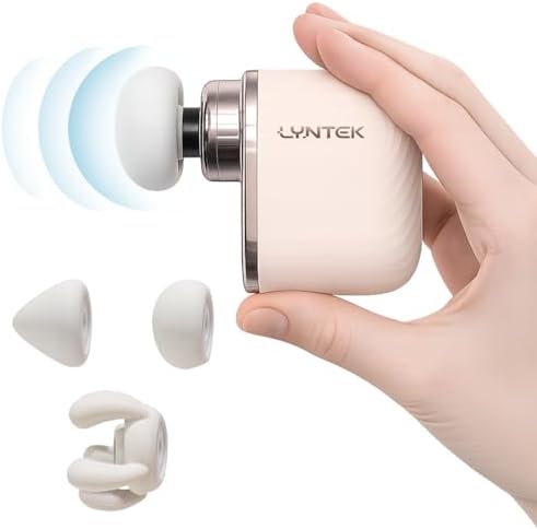 Mini Massage Gun - Small Handheld Muscle Massager with Percussion...