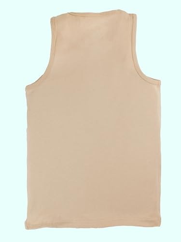 Image of KiddoPanti Boys 100% Cotton Rib Vest Pack of 3
