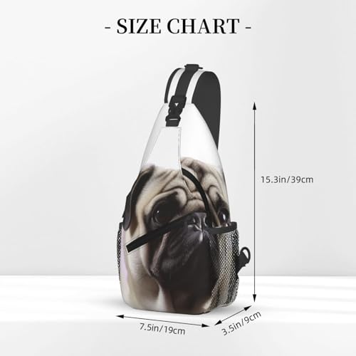 Mochila diagonal tipo bandolera para hombre y mujer miniatura 3