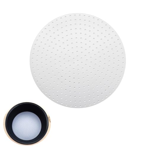 NentMent Rice Cooker Non-Stick Pad Reusable Burnt Proof Thick Silicone Pot Bottom Cover Mesh Mat Liners for Rice Steamer Quinoa Oatmeal Grain Cookers Commercial Multicooker Steaming Basket 9.5''