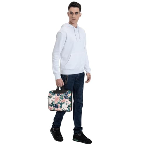 Bolsa para laptop impermeable 15.6 pulgadas con asas y correa miniatura 7