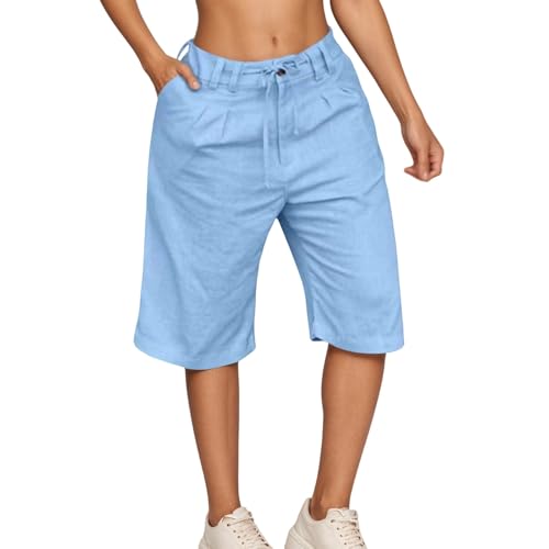 Short d'été décontracté taille haute élastique confortable et extensible pour femme - Modèle 367