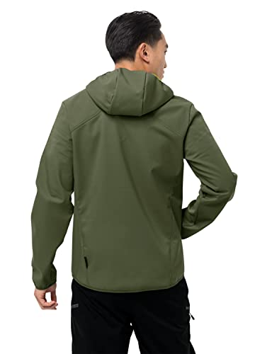 Chaqueta Jack Wolfskin para abrigarse del viento en la montaña sin pasar calor 2