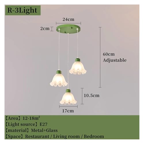 Lampe suspendue créative lustre moderne chambre et restaurant