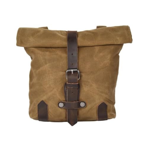 Sac de selle moto vintage étanche en toile supérieure pour BMW F800GS