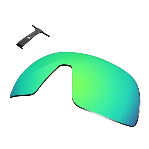 Image of 100% Precise-Fit Replacement Sunglass Lenses & Black Wicket for Oakley Sutro OO9406