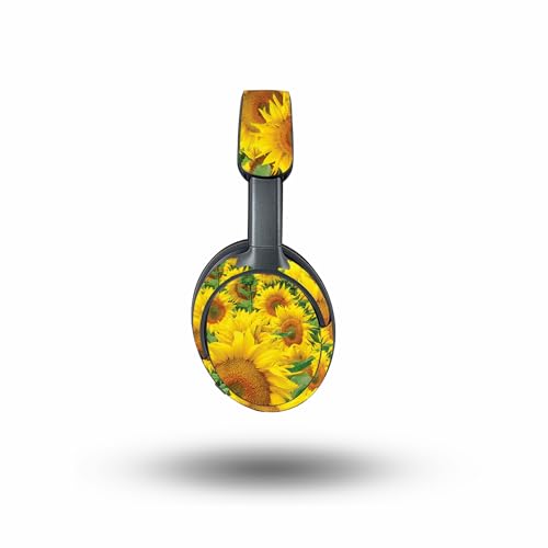 Image of MightySkins Skin Compatible with Bose QuietComfort Ultra - Sunflower Field | Protective, Durable, and Unique Vinyl Decal wrap Cover | Easy to Apply, Remove, and Change Styles