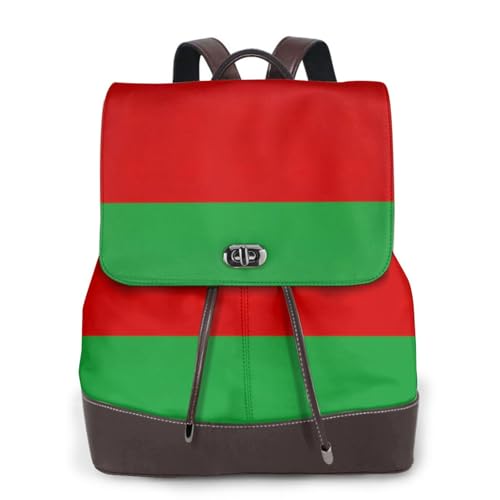 Sac à dos en cuir Biélorussie compact pour éviter l'encombrement lors de vos voyages de loisirs