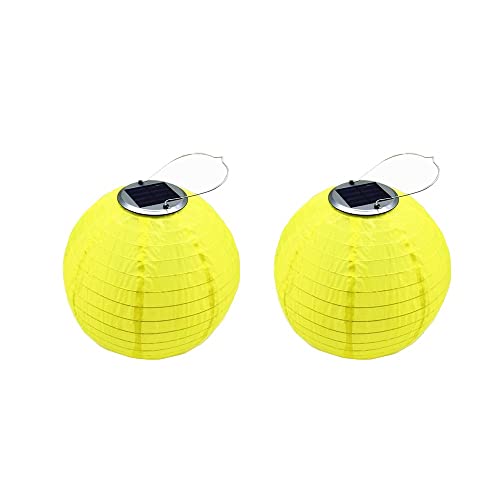 Youning Lampions Solar Außen Wetterfest 30cm Solar Lampion Outdoor...