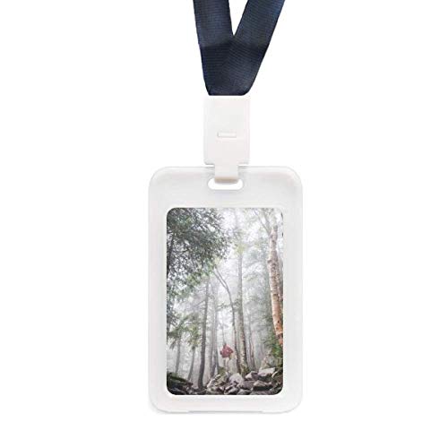 Porte-carte d'identité pour voyage et randonnée motif paysage naturel