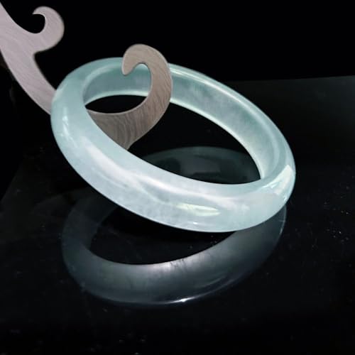Jade de Glace Naturel : Bracelet d'Exception avec Boîte