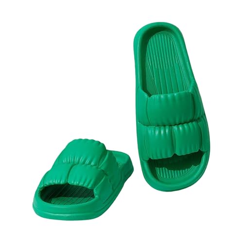 Chanclas hombre mujer verano pantuflas sandalia cómoda zapatillas de playa con suela gruesa Slide fáciles de limpiar Slides Casa Foam para mar ducha playa baño jardín para interiores y exteriores