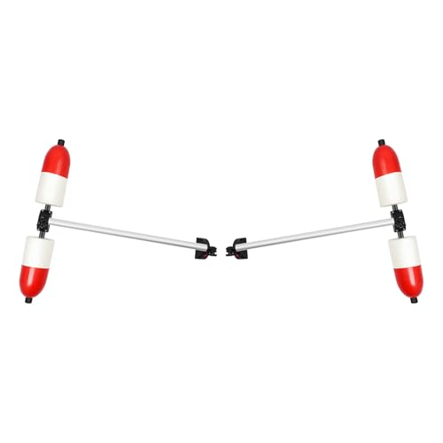 Kayak Stabilizer Portable Kayak Outrigger Stabilizer Detachable PVC Canoes Outrigger Stabilizer Kayak Inflatable Boat Outrigger with Quick Release Buttons Kayak Stabilizer System for Canoe Kayak