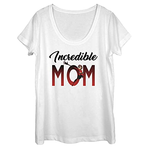 T-Shirt Pixar Super Mom Helen Femme ne se déforme pas au lavage