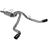Flowmaster 718100 FlowFX Cat-Back Exhaust Kit 3.5 to 3 Inch Dual Side Exit 409 Stainless Steel 4.5 Inch Black Ceramic Coat StainlessTips Compatible with 2017-2024 Ford F250/F350 Super Duty 6.2L 7.3L