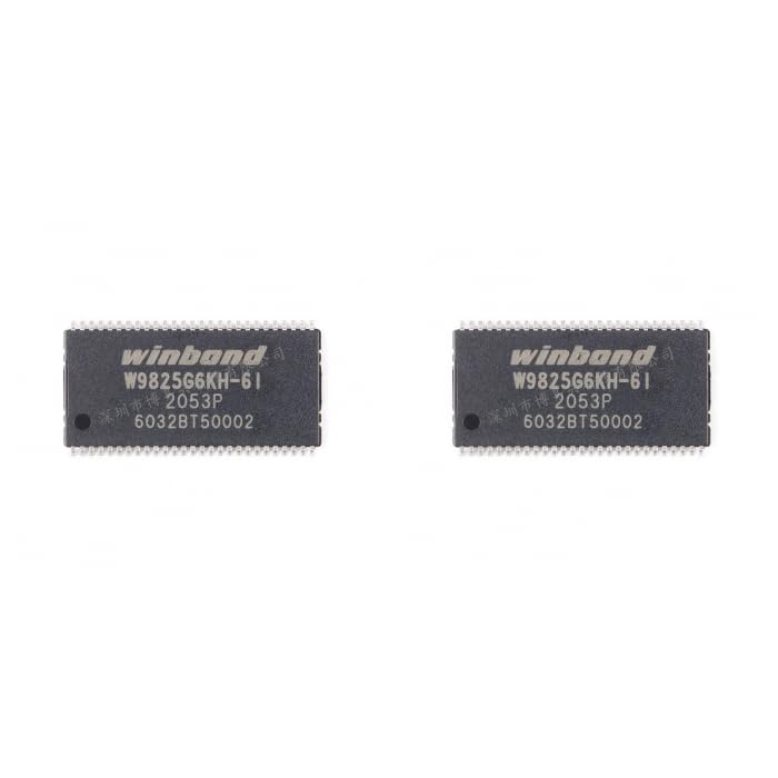 (2 pc) Flyrobo Winbond W9825G6KH-6I 256M-bit SDRAM Memory Chip TSOPII-54-image-40