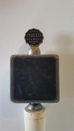 Shiner Brewery Universal Tap Handle - Chalkboard Style